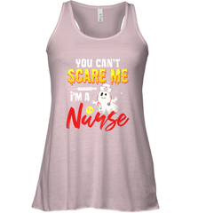 You Can't Scare Me I'm A Nurse Funny Halloween Witch Hat Women's Racerback Tank Women's Racerback Tank - HHHstores
