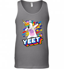 Colorful Dabbing Dancing Unicorn Celebration Yeet Men's Tank Top Men's Tank Top - HHHstores