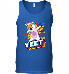 Colorful Dabbing Dancing Unicorn Celebration Yeet Men's Tank Top Men's Tank Top - HHHstores
