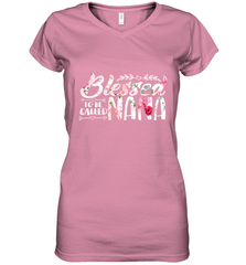 Blessed to be called Nana Women's V-Neck T-Shirt Women's V-Neck T-Shirt - HHHstores