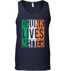 Drunk Lives Matter Irish Flag St Patricks Day Men's Tank Top Men's Tank Top - HHHstores