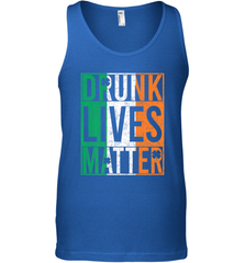 Drunk Lives Matter Irish Flag St Patricks Day Men's Tank Top Men's Tank Top - HHHstores