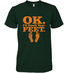 OK I'll Smell Your Feet Trick Or Treat Halloween Gift Men's Premium T-Shirt Men's Premium T-Shirt - HHHstores