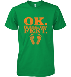 OK I'll Smell Your Feet Trick Or Treat Halloween Gift Men's Premium T-Shirt