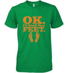 OK I'll Smell Your Feet Trick Or Treat Halloween Gift Men's Premium T-Shirt Men's Premium T-Shirt - HHHstores