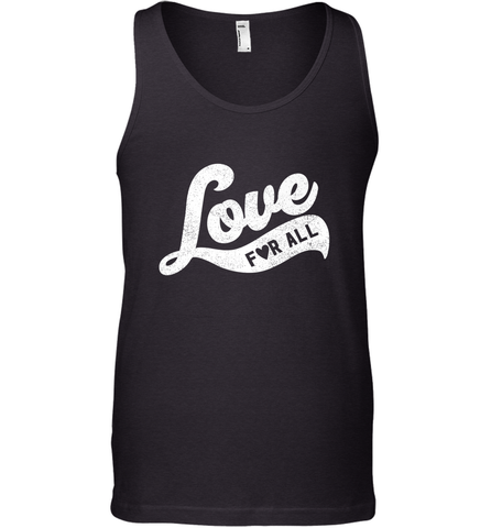 Cute Love Valentines Day Retro Vintage Top Men's Tank Top Men's Tank Top / Black / XS Men's Tank Top - HHHstores