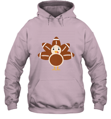 Funny Football Turkey Fall Thanksgiving Football Hooded Sweatshirt Hooded Sweatshirt - HHHstores