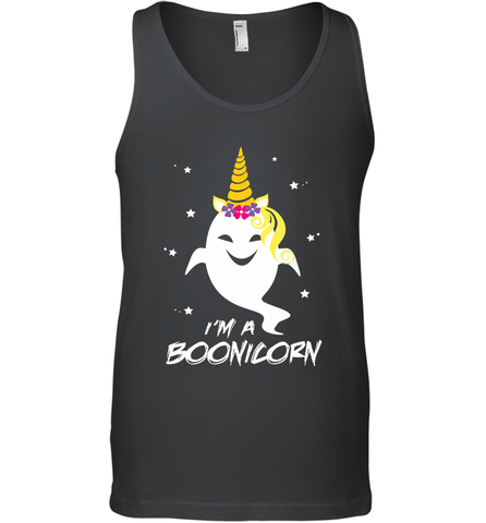 I'm A Boonicorn Cute Halloween Unicorn Boo Ghost Men's Tank Top Men's Tank Top / Black / XS Men's Tank Top - HHHstores