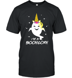 I'm A Boonicorn Cute Halloween Unicorn Boo Ghost Men's T-Shirt
