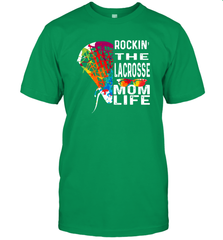 Lacrosse Rockin The Mom Life Men's T-Shirt Men's T-Shirt - HHHstores