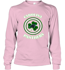 NFL Carolina Panthers Logo Happy St Patrick's Day Long Sleeve T-Shirt Long Sleeve T-Shirt - HHHstores