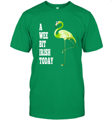 A Wee Bit Irish Today Flamingo St. Patrick's Day Men's T-Shirt Men's T-Shirt - HHHstores