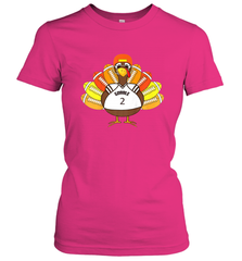 Cool Thanksgiving Football Shirt _ Gobble Player Turkey Gift Women's T-Shirt Women's T-Shirt - HHHstores