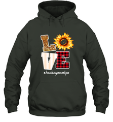 Love Hockey Mom Life Design Hooded Sweatshirt Hooded Sweatshirt - HHHstores