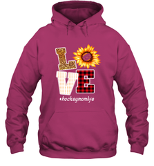 Love Hockey Mom Life Design Hooded Sweatshirt Hooded Sweatshirt - HHHstores