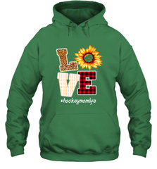 Love Hockey Mom Life Design Hooded Sweatshirt Hooded Sweatshirt - HHHstores
