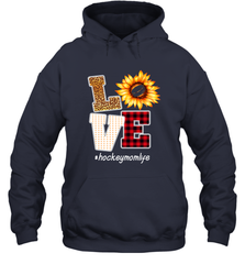 Love Hockey Mom Life Design Hooded Sweatshirt Hooded Sweatshirt - HHHstores