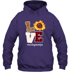 Love Hockey Mom Life Design Hooded Sweatshirt Hooded Sweatshirt - HHHstores