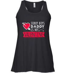 Kids Funny Valentine's Day Present For Your Little Girl, Daughter Women's Racerback Tank Women's Racerback Tank - HHHstores
