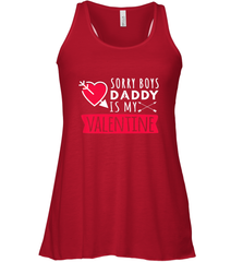 Kids Funny Valentine's Day Present For Your Little Girl, Daughter Women's Racerback Tank Women's Racerback Tank - HHHstores