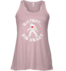 Bigfoot Heart Valentine's Day Lover Art Graphics Great Gift Women's Racerback Tank Women's Racerback Tank - HHHstores