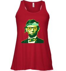 Abraham Lincoln St Patricks Day Women's Racerback Tank Women's Racerback Tank - HHHstores