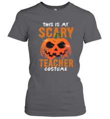 This Is My Scary Teacher Costume Halloween Gift Women's T-Shirt Women's T-Shirt - HHHstores