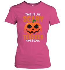 This Is My Scary Teacher Costume Halloween Gift Women's T-Shirt Women's T-Shirt - HHHstores