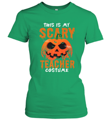 This Is My Scary Teacher Costume Halloween Gift Women's T-Shirt Women's T-Shirt - HHHstores