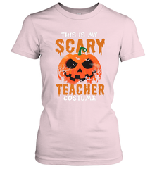 This Is My Scary Teacher Costume Halloween Gift Women's T-Shirt Women's T-Shirt - HHHstores