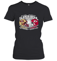 NFL Super bowl San Francisco 49ers vs. Kansas City Chiefs Women's T-Shirt