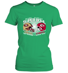NFL Super bowl San Francisco 49ers vs. Kansas City Chiefs Women's T-Shirt Women's T-Shirt - HHHstores
