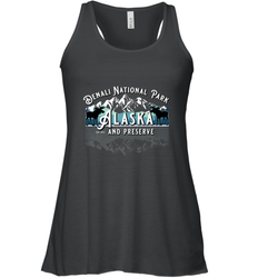 Denali National Park Alaska AK USA Moose Souvenir Women's Racerback Tank