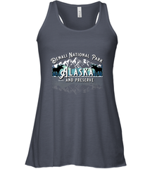 Denali National Park Alaska AK USA Moose Souvenir Women's Racerback Tank Women's Racerback Tank - HHHstores