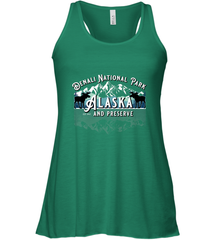 Denali National Park Alaska AK USA Moose Souvenir Women's Racerback Tank Women's Racerback Tank - HHHstores
