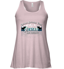 Denali National Park Alaska AK USA Moose Souvenir Women's Racerback Tank Women's Racerback Tank - HHHstores