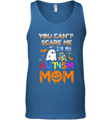 You Can't Scare Me I'm An Autism Mom Ghost Awareness Funny Men's Tank Top Men's Tank Top - HHHstores