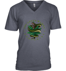 The Green Mamba, Cannabist, Weed Grower Pot Smoker Men's V-Neck Men's V-Neck - HHHstores
