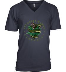 The Green Mamba, Cannabist, Weed Grower Pot Smoker Men's V-Neck Men's V-Neck - HHHstores