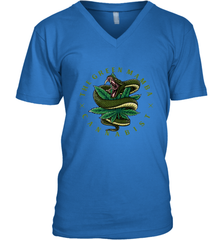 The Green Mamba, Cannabist, Weed Grower Pot Smoker Men's V-Neck Men's V-Neck - HHHstores