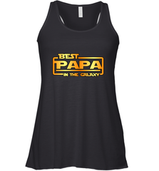 The best Papa in the galaxy Women's Racerback Tank Women's Racerback Tank - HHHstores