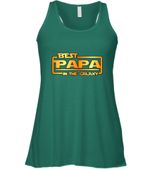 The best Papa in the galaxy Women's Racerback Tank Women's Racerback Tank - HHHstores