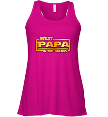 The best Papa in the galaxy Women's Racerback Tank Women's Racerback Tank - HHHstores