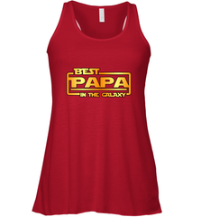 The best Papa in the galaxy Women's Racerback Tank Women's Racerback Tank - HHHstores