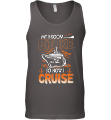 My Broom Broke So Now I Cruise Halloween Cruising Men's Tank Top Men's Tank Top - HHHstores