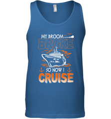 My Broom Broke So Now I Cruise Halloween Cruising Men's Tank Top Men's Tank Top - HHHstores