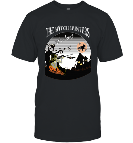 The wicth hunters  halloween Men's T-Shirt Men's T-Shirt / Black / S Men's T-Shirt - HHHstores