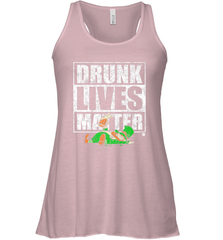 Drunk Lives Matter Leprechaun St Patricks Day Women's Racerback Tank Women's Racerback Tank - HHHstores