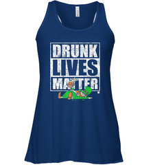 Drunk Lives Matter Leprechaun St Patricks Day Women's Racerback Tank Women's Racerback Tank - HHHstores