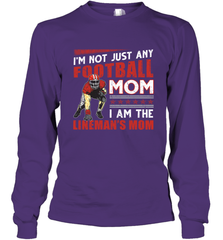 Lineman's Mom Long Sleeve T-Shirt Long Sleeve T-Shirt - HHHstores